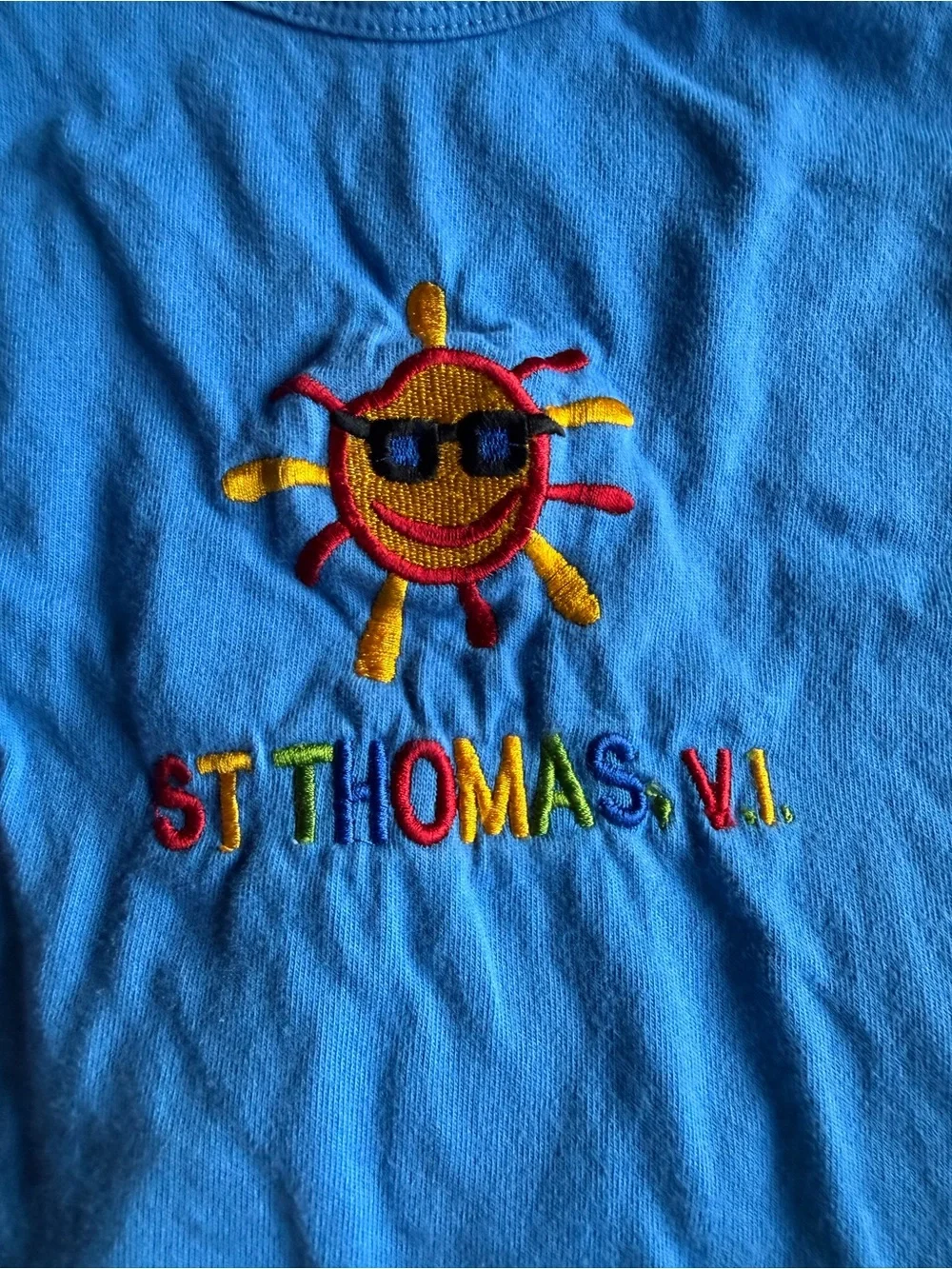 Vintage St Thomas matching boys set size 2-4